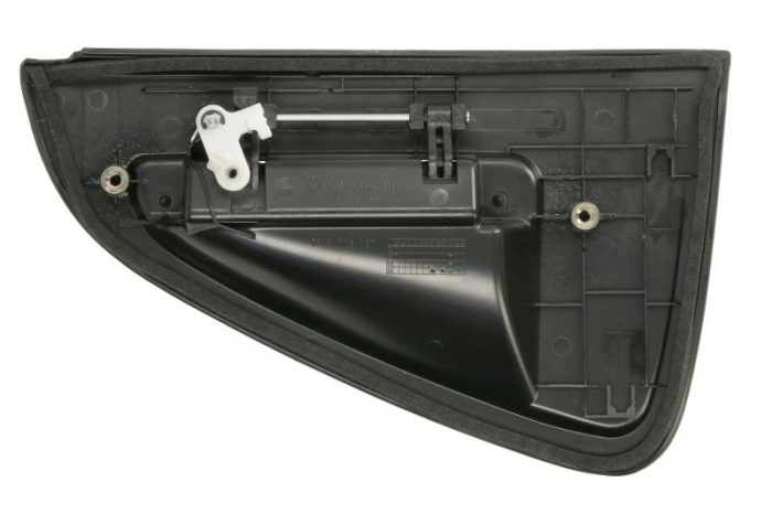 Maner usa spate dreapta exterior, textura neagra potrivit CHEVROLET SPARK, SPARK/MATIZ 01.07-11.15 [2]
