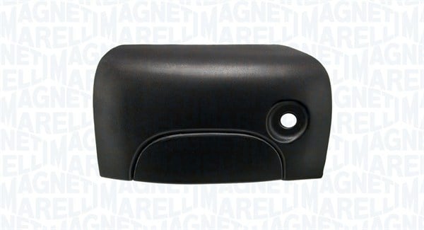 Maner usa Spate (extern, cu orificiu pentru incuietoare, negru) potrivit RENAULT KANGOO, KANGOO EXPRESS 1.2-1.9D 08.97-