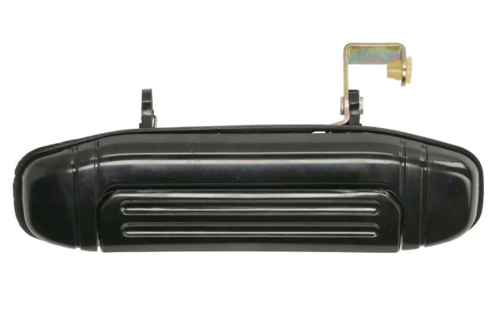 Maner usa spate stanga exterior, negru smooth potrivit MITSUBISHI PAJERO II 01.97-04.00
