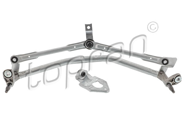 Mecanism stergator parbriz fata (fara motor) potrivit VW POLO IV 10.01-