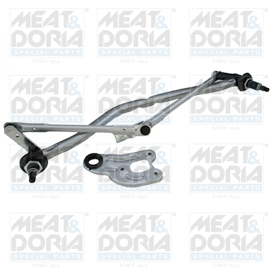 Mecanism stergator parbriz Fata (fara motoras) potrivit BMW X3 (E83) 09.03-12.11