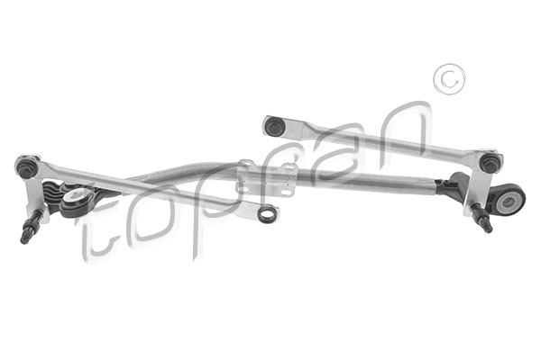 Mecanism stergator parbriz Fata (fara motoras) potrivit BMW X5 (E70), X6 (E71, E72) 10.06-07.14