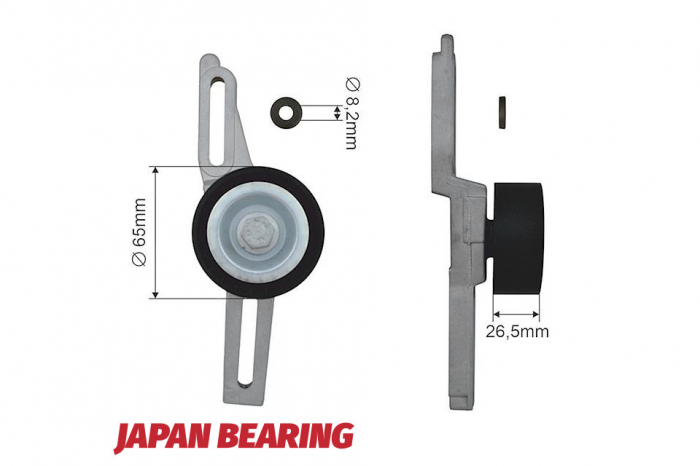 MECANISM TENSIONARE CUREA DISTRIBUȚIE CITROEN AX 86-98,BERLINGO 96-08,C15 84-96,SAXO 96-04,XSARA 97-05,ZX 91-97,,PEUGEOT 106 [1]