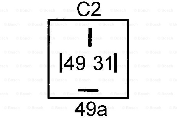Modul semnalizare (12V) MERCEDES LP, O 309, 100 (631), G (W460), G (W463), T1 (601), T1 (601, 611), T1 (602), T1/TN, T2/L, T2/LN1; VOLVO 240, 260, 340-360, S40 I, V40; AUDI 100, 200, 80  [3]