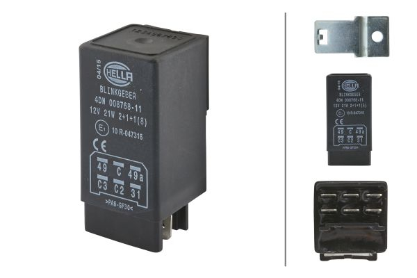 Modul semnalizare (12V; numar pini: 6; 2+1+1x21W, 8x21W) potrivit MASSEY FERGUSON 5000 01.08- [3]