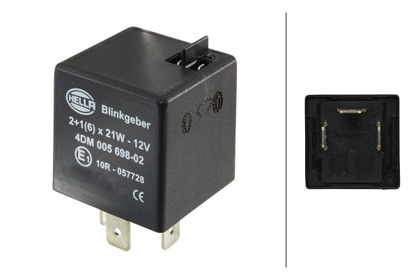 Modul semnalizare (12V) potrivit MERCEDES G (W460), G (W461), G (W463), MB (W631); ALFA ROMEO 155, 156; AUDI 100 C1, 100 C2, 100 C3, 100 C4, 200 C2, 200 C3, 50, 80 B1 01.60-