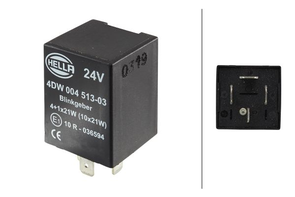 Modul semnalizare (24V; numar pini: 4; 4+1x21(10x21W)) potrivit MERCEDES TOURINO (O 510), TOURO (O 500) 01.96- [3]