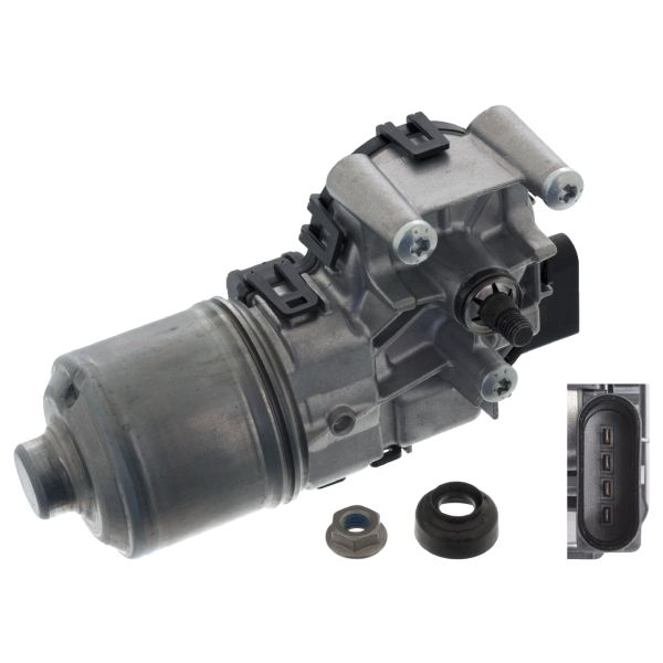 Motor stergator Fata (cu materiale suplimentare) potrivit FORD FIESTA, FIESTA VI 06.08-04.17