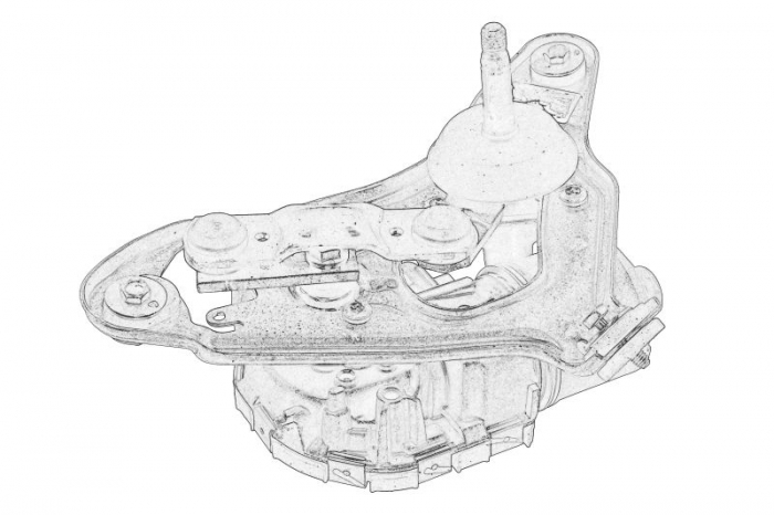 Motor stergator fata dreapta potrivit PEUGEOT 508 I 11.10-12.18