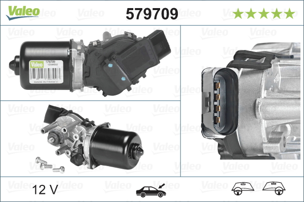 Motor stergator Fata potrivit AUDI A2 02.00-08.05