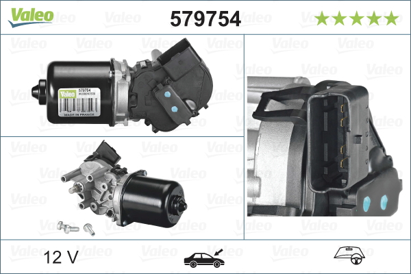 Motor stergator Fata potrivit NISSAN QASHQAI I 11.06-12.13
