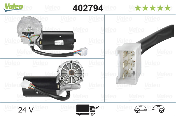 Motor stergator Fata potrivit RVI FR1 MIDR06.20.45A2-MIDR06.20.45M3 01.83- [3]