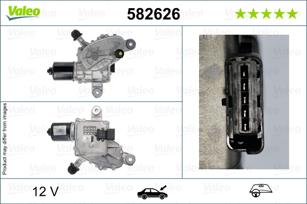 Motor stergator Fata Stanga potrivit CITROEN C4 GRAND PICASSO I, C4 PICASSO I 10.06-12.13