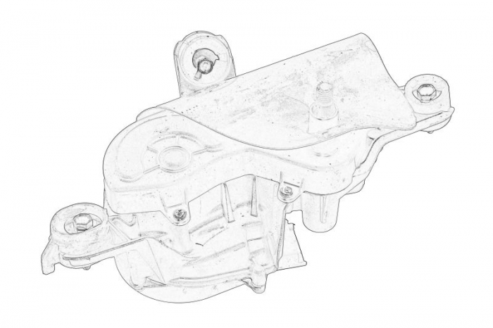 Motor stergator Fata Stanga potrivit CITROEN C5 III 02.08-05.17