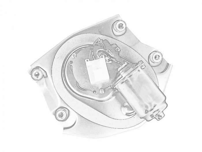 Motor stergator potrivit ISUZU GRAFTER, N (5TH GENERATION), N (6TH GENERATION) 4HK1-TC-4JJ1-X 07.06-