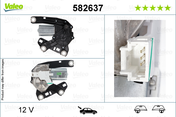 Motor stergator Spate Dreapta potrivit CITROEN JUMPY III, SPACETOURER; FIAT SCUDO; OPEL VIVARO C, ZAFIRA LIFE; PEUGEOT EXPERT, TRAVELLER dupa 2016 [3]