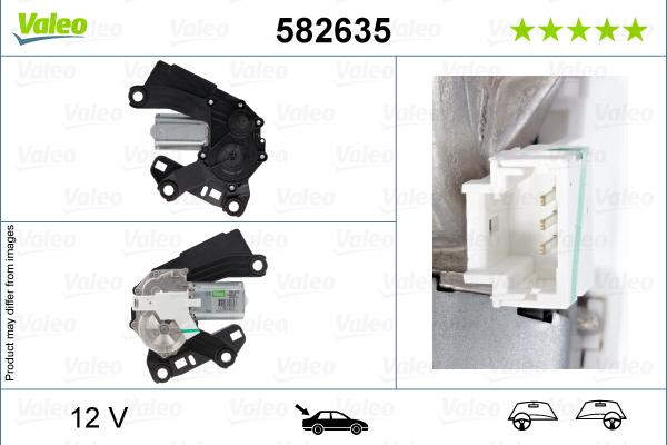 Motor stergator Spate potrivit CITROEN JUMPY II; PEUGEOT EXPERT, EXPERT TEPEE 01.07-