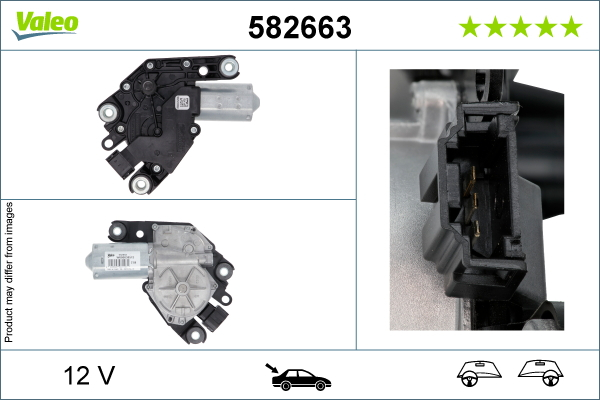 Motor stergator Spate potrivit MERCEDES CLA (C117), CLA SHOOTING BRAKE (X117), GLA (X156) 01.13- [3]