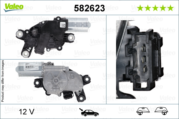 Motor stergator Spate potrivit MERCEDES E (A238), E ALL-TERRAIN (S213), E T-MODEL (S213), EQC (N293), GLC (C253), GLC (X253) 06.15-