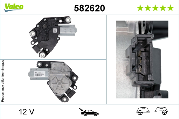 Motor stergator Spate potrivit MERCEDES EQV (W447), EVITO TOURER (W447), EVITO (W447), V (W447), VITO MIXTO (DOUBLE CABIN), VITO TOURER (W447), VITO (W447) 03.14- [3]