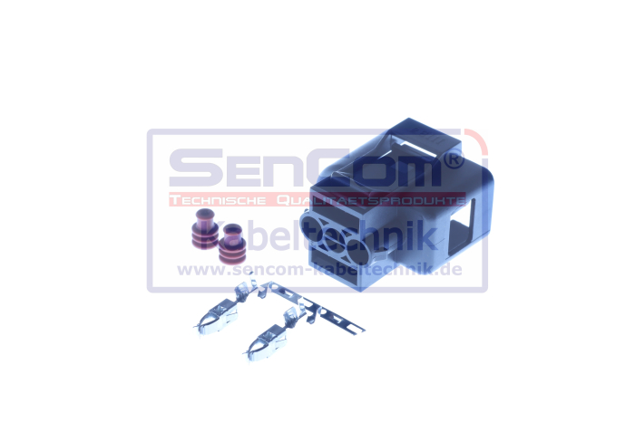 Mufa metalica numar pini: 2, Kit reparare potrivit AUDI A1, A3, A4 ALLROAD B8, A4 B6, A4 B7, A4 B8, A5, A6 ALLROAD C7, A6 C7, A7, A8 D3, A8 D4, Q5, TT 1997-2018 [3]
