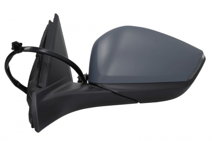 Oglinda dreapta electric, convex, cu incalzire, asistent la schimbarea benzii, acoperit sub acoperire, rabatabil electric, cu semnalizator, cu senzor temperatura potrivit OPEL ASTRA L; PEUGEOT 308 III [2]