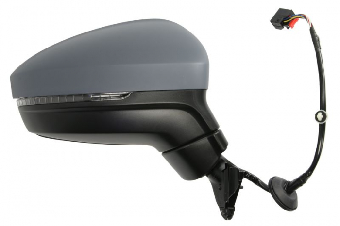 Oglinda dreapta electric, convex, cu încălzire, cu semnalizator potrivit VW TIGUAN II 01.16- [2]