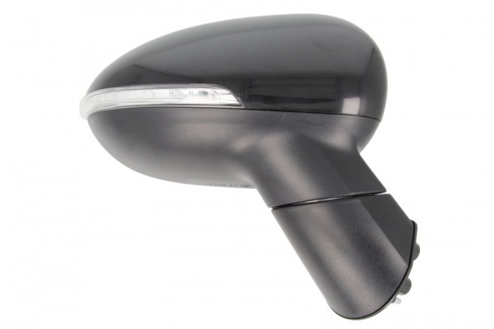 Oglinda dreapta electrica incalzita, crom, grunduita, pliabila electric KIA RIO III dupa 2011 [2]