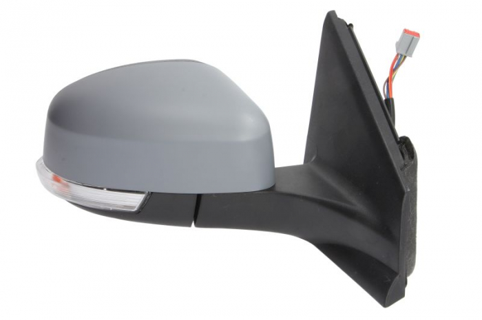Oglinda dreapta electrica incalzita, crom, pliere electrica, cu lumini FORD MONDEO 4 IV intre 2010-2014 [2]