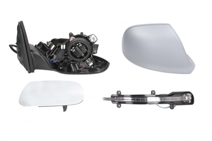 Oglinda dreapta electrica incalzita, grunduita, pliabila electric AUDI Q7 2009-2015 [2]