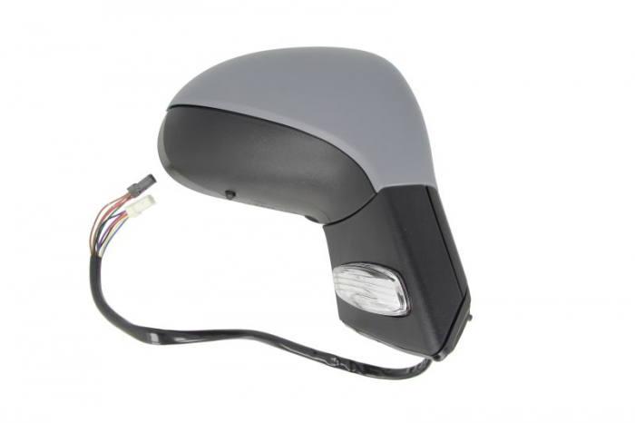 Oglinda dreapta electrica incalzita, grunduita, pliabila electrica, cu senzor temperatura PEUGEOT 207, 207 CC, 207 SW [3]