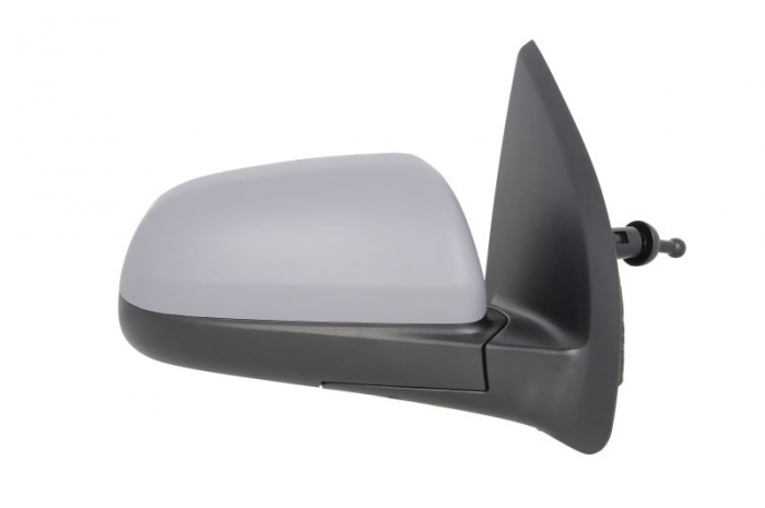 Oglinda dreapta potrivit CHEVROLET AVEO 2008-2011 - mecanica , crom, grunduita [2]