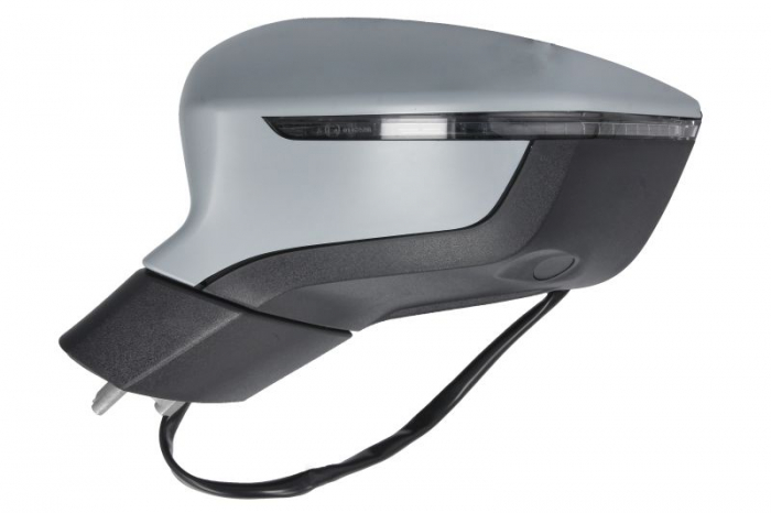 Oglinda exterioara stanga (electric, convex, cu incalzire, subacoperit, cu semnalizator) potrivit SEAT ARONA KJ 01.21- [2]