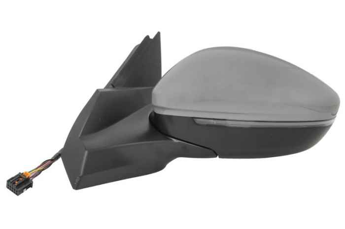 Oglinda exterioara stanga (electric, convex, cu incalzire, subacoperit, pliere electric, cu semnalizator) potrivit PEUGEOT 2008 II 06.19- [2]