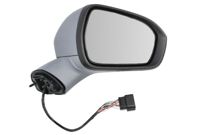 Oglinda laterala dreapta electric, asferic, cu incalzire, grund, cu memorie, rabatare electrica, semnalizator potrivit FORD MONDEO V 08.14-