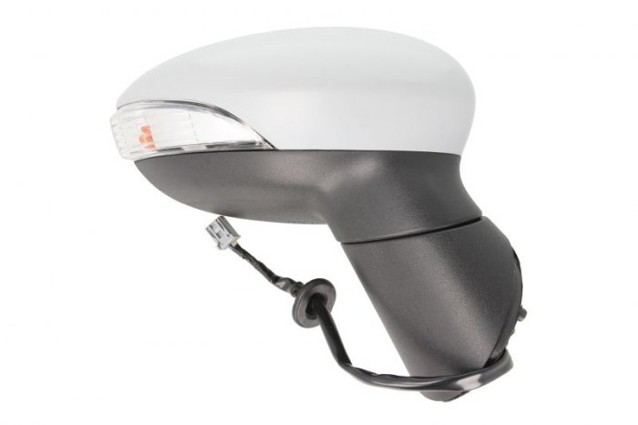 Oglinda laterala Dreapta electric, asferice, crom, potrivit FORD B-MAX [2]