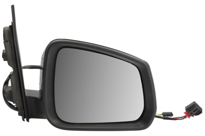 Oglinda laterala dreapta electric, convex, cu incalzire, asistenta banda, grund, rabatare electrica potrivit FORD TRANSIT   TOURNEO CONNECT III; VW CADDY V 09.20-