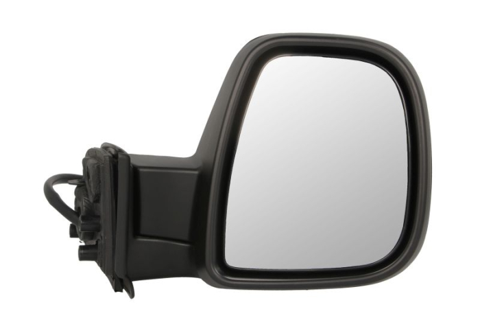 Oglinda laterala dreapta electric, convex, cu incalzire, cu senzor temperatura potrivit CITROEN BERLINGO III; FIAT DOBLO III   E-DOBLO; OPEL COMBO E; PEUGEOT PARTNER III, RIFTER; TOYOTA PROACE CITY 03