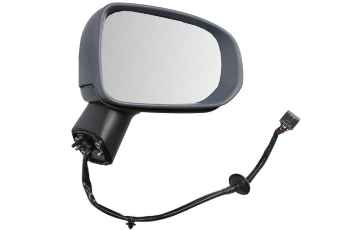 Oglinda laterala dreapta electric, convex, cu incalzire, grund, cu memorie, rabatare electrica, semnalizator, cu senzor temperatura potrivit VOLVO XC60 II 03.17-