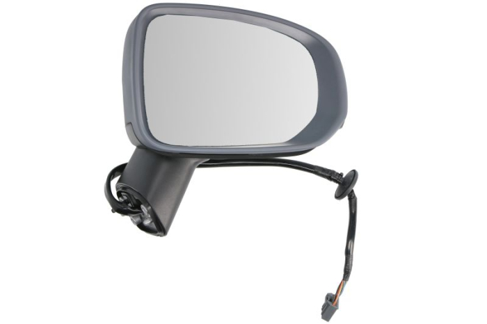 Oglinda laterala dreapta electric, convex, cu incalzire, grund, cu memorie, semnalizator, cu senzor temperatura potrivit VOLVO XC60 II 03.17-