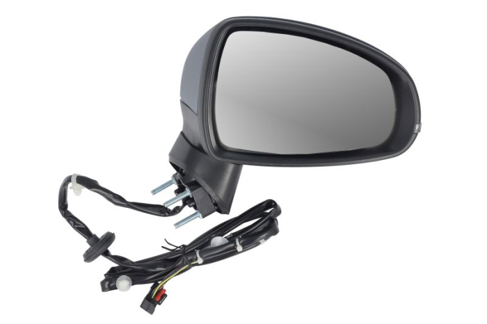 Oglinda laterala dreapta electric, convex, cu incalzire, grund potrivit AUDI A1 8X 01.15-06.18