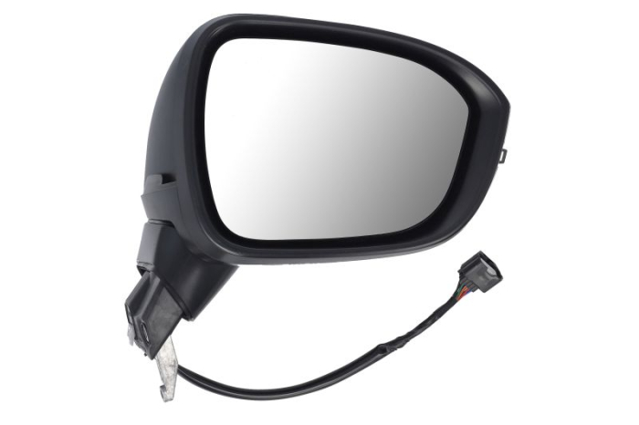 Oglinda laterala dreapta electric, convex, cu incalzire, grund, rabatare electrica, semnalizator potrivit NISSAN JUKE F16 01.19-
