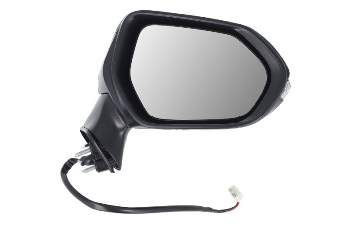 Oglinda laterala dreapta electric, convex, cu incalzire, grund, semnalizator potrivit TOYOTA COROLLA E21, COROLLA SDN E21 03.18-