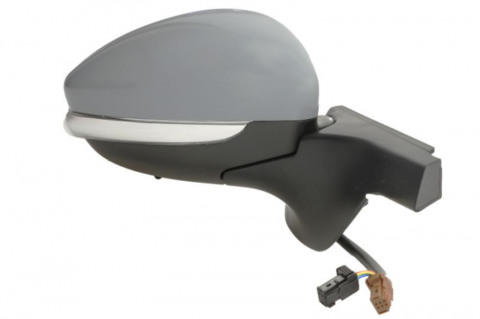 Oglinda laterala dreapta (electric, convex, cu incalzire, grunduit, cu semnalizator, cu senzor temperatura) potrivit CITROEN C3 III 12.16-09.20 [2]