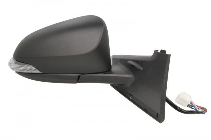 Oglinda laterala dreapta (electric, convex, cu incalzire, pliabil electric, cu semnalizator) potrivit TOYOTA YARIS XP130 12.10-12.19 [2]