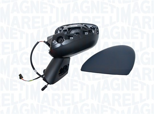 Oglinda laterala Dreapta (electric, convexa, crom, captuseala, cu senzor de temperatura) potrivit CITROEN C3 I, C3 II [3]