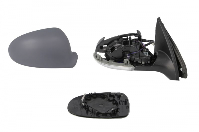 Oglinda laterala Dreapta electric, convexa, incalzita, captuseala, pliabil electric potrivit VW GOLF V, JETTA III, PASSAT B5.5 [3]