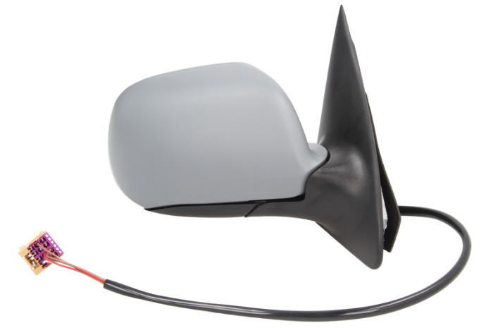 Oglinda laterala Dreapta electric, convexa, incalzita, carcasa, dop dreptunghiular potrivita SKODA FABIA I, FABIA I PRAKTIK 2006-2007 [2]