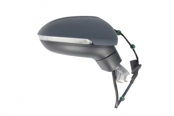 Oglinda laterala Dreapta (electric, convexa, incalzita, crom, captuseala) potrivit VW GOLF VIII, PASSAT ALLTRACK B8, PASSAT B7, PASSAT B8 [2]