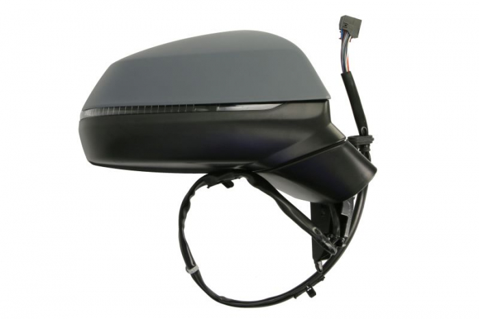 Oglinda laterala dreapta (electric, cu memorie, convex, cu incalzire, grunduit, rabatare electrica, cu semnalizator) potrivit AUDI Q5 FY, Q5 FYT 01.17- [2]